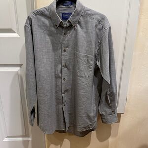 Pendleton Men's Classic Gray Wool Casual Shirt